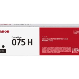 canon 075h negro cartucho de toner original 6369c002