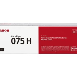 canon 075h amarillo cartucho de toner original 6366c002