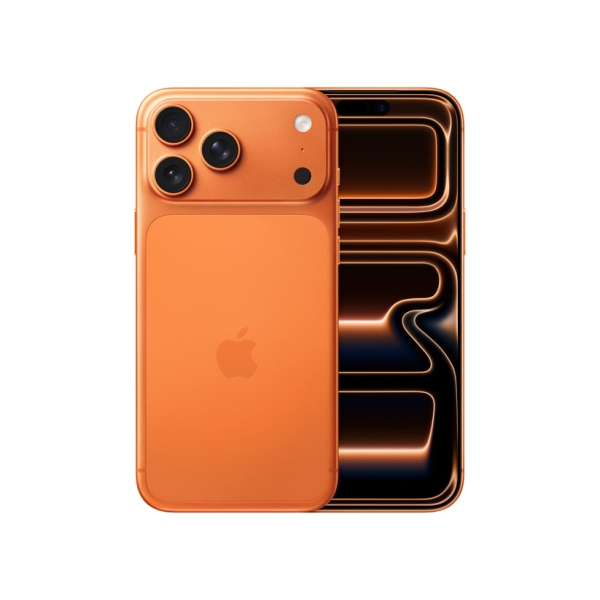apple iphone 17 pro max pantalla 6,9" chip a19 pro 256gb color naranja cosmico