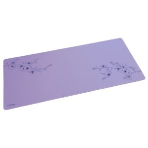trust gxt 759 alfombrilla raton xxl bordes cosidos 90 x 40 cm color purpura
