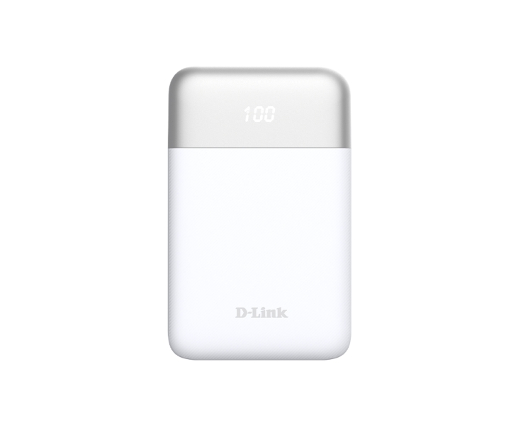 d link dpp 101 powerbank 10.000mah 18w pd 3.0 qc 3.0 color blanco