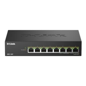 d link switch 8 puertos 2.5g poe no gestionado switching 40 gbps poe 230w