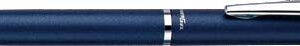 pentel energel high class boligrafo de tinta gel 0.7mm trazo 0.35mm recargable cuerpo metalico color azul oscuro