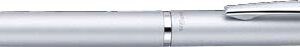 pentel energel high class boligrafo de tinta gel 0.7mm trazo 0.35mm recargable cuerpo metalico color plata