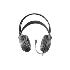 mars gaming mh124 auriculares gaming cable de 180cm control de volumen microfono flexible integrado iluminacion frgb color negro