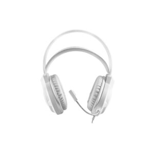 mars gaming mh124 auriculares gaming cable de 180cm control de volumen microfono flexible integrado iluminacion frgb color blanco