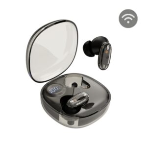 mars gaming mhib2 auriculares bluetooth 5.4 microfono integrado autonomia hasta 7h indicador led semitransparente 60x60x30mm color negro
