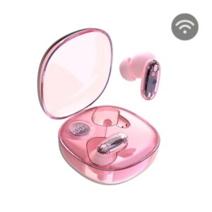 mars gaming mhib2 auriculares bluetooth 5.4 microfono integrado autonomia hasta 7h indicador led semitransparente 60x60x30mm color rosa