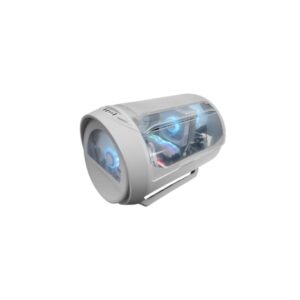 mars gaming mc cylon minitorre ultracompacta ventilador frontal rgb chroma de 200mm ventilador trasero de 120mm soporte microatx/mini itx 3 ranuras de expansion 460x330x325mm color blanco