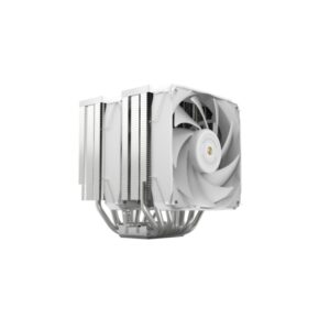 mars gaming mcpu xu9 disipador cpu con 400w de potencia 9 heatpipes hct aletas de aluminio color blanco