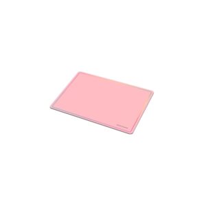 mars gaming mmp124 alfombrilla raton base antideslizante superficie nanotextil flexible 360x260x3mm color rosa