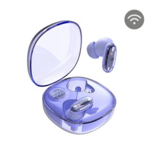mars gaming mhib2 auriculares bluetooth 5.4 microfono integrado autonomia hasta 7h indicador led semitransparente 60x60x30mm color morado