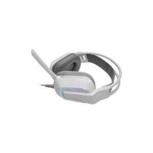 mars gaming mh strike auriculares gaming cable de 190cm almohadillas air transpirables controles integrados microfono plegable iluminacion frgb 85x195x210mm color blanco