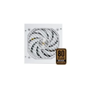 mars gaming mpb850si fuente de alimentacion atx de 850w 80 plus bronze ventilador de 12cm 12db 150x145x85mm color blanco