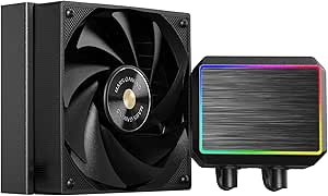 mars gaming ml proii120 kit de refrigeracion liquida potencia 300w iluminacion frgb bomba opti chamber color negro