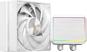 mars gaming ml proii120 kit de refrigeracion liquida potencia 300w iluminacion frgb bomba opti chamber color blanco
