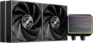 mars gaming ml proii240 kit de refrigeracion liquida potencia 450w iluminacion frgb bomba opti chamber color negro