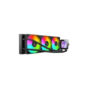 mars gaming ml vision360 kit de refrigeracion liquida potencia 600w compatibilidad universal iluminacion argb bomba opti chamber pantalla lcd color negro