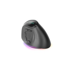 mars gaming mm sk raton gaming inalambrico vertical para diestros sensor 8400dpi bluetooth 5.1 rf 2.4ghz switches huano iluminacion rgb 109x73x76mm color negro