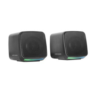 mars gaming ms pro altavoz compacto de 10w alimentacion usb luces rgb jack 3.5mm cable de 80cm color negro