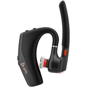hp poly voyager legend 50 m auricular monoaural con microfono bluetooth 5.4 estuche de carga autonomia hasta 10 horas color negro