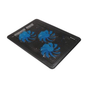 unykach candy c300 base de refrigeracion 3 ventiladores led azul altura ajustable estructura resistente 2 puertos usb color negro