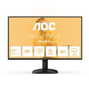 aoc 27b31h monitor 27" led ips fullhd 120hz respuesta 1ms hdmi, vga vesa 100x100mm color negro