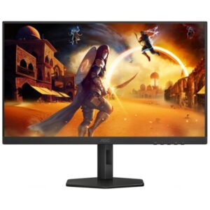 aoc q27g4xf monitor 27" led fastips qhd 180hz respuesta 1ms ajustable en altura, inclinacion y rotacion hdmi, displayport vesa 100x100mm color negro
