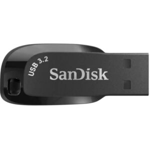 sandisk ultra shift memoria usb 64gb 3.2 gen 1 100mb/s en lectura color negro