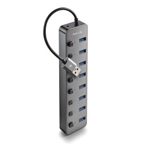 ngs ihub8 hub usb 3.0 8 puertos usb 3.0 con interruptores hasta 5gbps