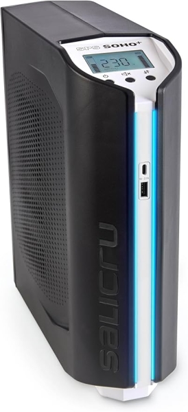 salicru sps 750 soho+ sai 750va line interactive doble cargador usb 4 salidas schuko