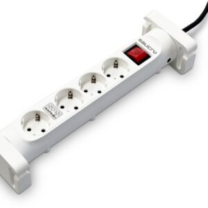 salicru regleta sps safe 4s protectores electricos activos de ultima generacion 4 tomas schuko color blanco