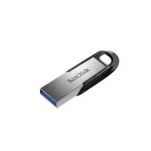 sandisk ultra flair memoria usb 3.0 512gb hasta 150mb/s de transferencia diseño metalico color acero/negro