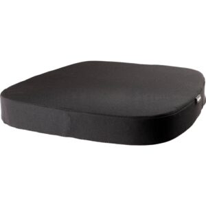 fellowes breyta cojin de asiento espuma con contenido reciclado asa incorporada funda de tejido de poliester 100% reciclado certificado por fira color negro