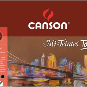 canson mi teintes touch bloc con 12 hojas 350 g/m² tamaño 29.7 x 42cm superficie microabrasiva finamente texturizada certificado fsc colores surtidos