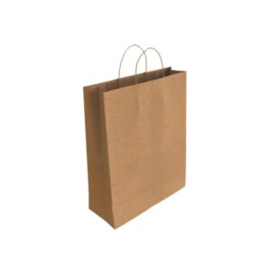 bismark bolsa de papel kraft medidas 40x14x32cm color marron