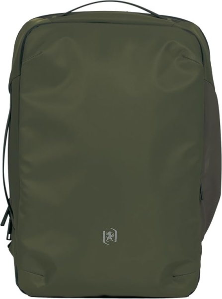 oxford identity mochila executive 18l 2 compartimentos y 12 bolsillos bolsillo antirobo asa superio y lateral 42x32x13cm color caqui