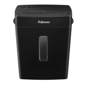 fellowes p 42c destructora de papel manual corte en particulas p 4 destruye hasta 8 hojas capacidad de la papelera 15l color negro