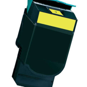 lexmark cx310/cx410/cx510 amarillo cartucho de toner generico reemplaza 80c2sy0/80c2sye/802sy/80c20y0/80c20ye/802y