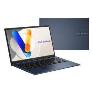 asus vivobook 15 portatil 15.6" intel core 5 120u 16gb 1tb ssd color azul windows 11 home teclado qwerty (es)