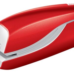 petrus wow e 310 contactless grapadora electrica hasta 10 hojas grapado cerrado utiliza grapas petrus nº10 color rojo metalizado