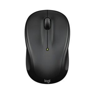 logitech m325s raton inalambrico 1000dpi 5 botones uso ambidiestro color gris oscuro