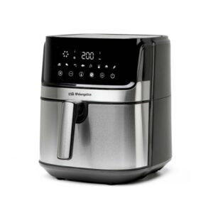 orbegozo fdr 6510 freidora sin aceite saludable capacidad 6.5l potencia 1700w 8 programas de coccion pantalla led tactil sistema de seguridad antiadherente lavavajillas