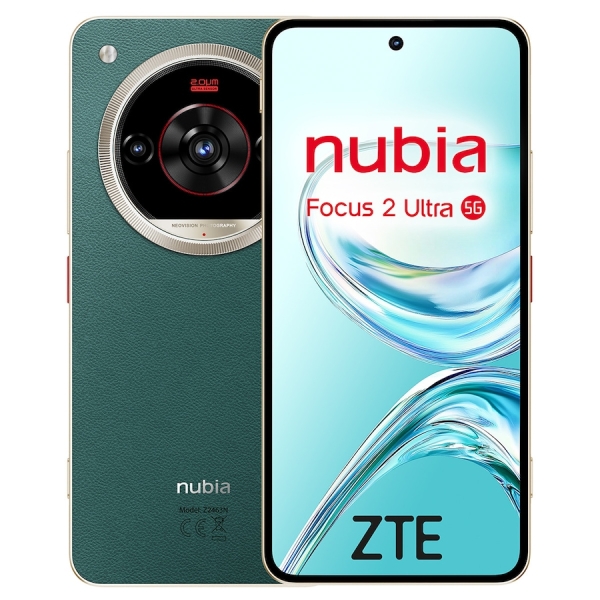 zte nubia focus 2 ultra 5g smartphone pantalla 6,8" 8+12 gb ram 512 gb 120 hz bateria 5000 mah color verde
