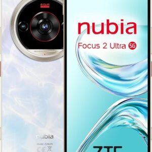 zte nubia focus 2 ultra 5g smartphone pantalla 6,8" 8+12 gb ram 512 gb 120 hz bateria 5000 mah color blanco