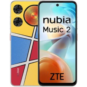zte nubia music 2 5g smartphone pantalla 6,7" 4+4 gb ram 128 gb 120 hz bateria 5000 mah color pop art