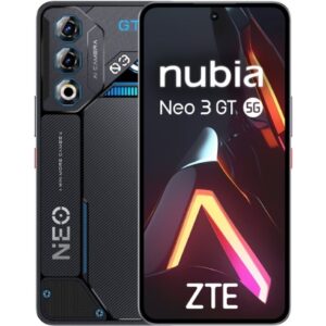 zte nubia neo 3 gt 5g smartphone pantalla 6,9" 12+12 gb ram 256 gb 120 hz bateria 4500 mah color negro