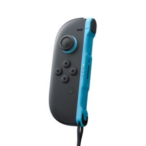 nintendo mando joy con 2 izquierdo para nintendo switch 2 vibracion hd 2 sensor de movimiento boton c para gamechat funcion modo raton acelerometro y giroscopio color negro y azul