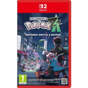 nintendo videojuego pokemon legends za para consola nintendo switch 2 genero rpg/aventura pegi 7
