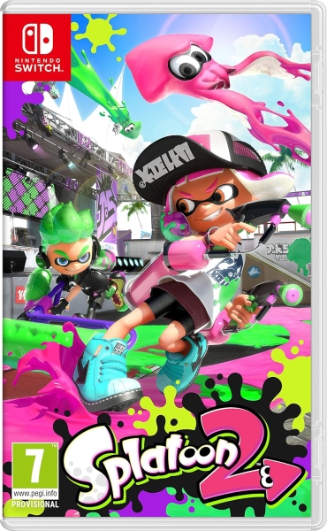 nintendo videojuego splatoon 2 para consola nintendo switch genero accion/multijugador competitivo pegi 7